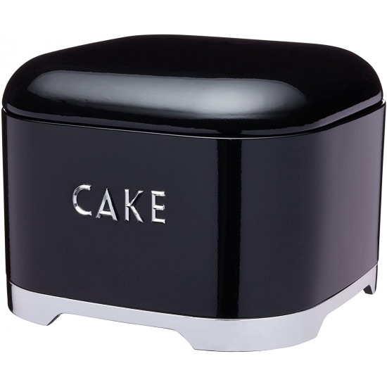 Cake Stands Lovello Midnight Black Cake Storage Tin by